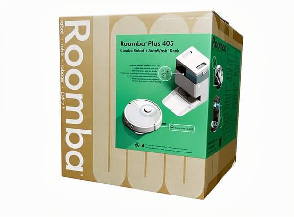 iRobot Roomba Plus 405 Combo Robot + AutoWash Dock vit