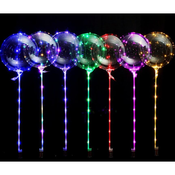 LED-ballong med pinne