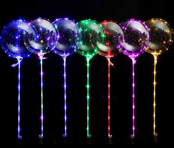 LED-ballong med pinne