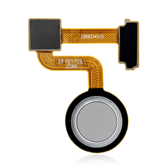 Fingeravtrycksläsare med flexkabel för LG V30 / V35 ThinQ (Cloud Silver)