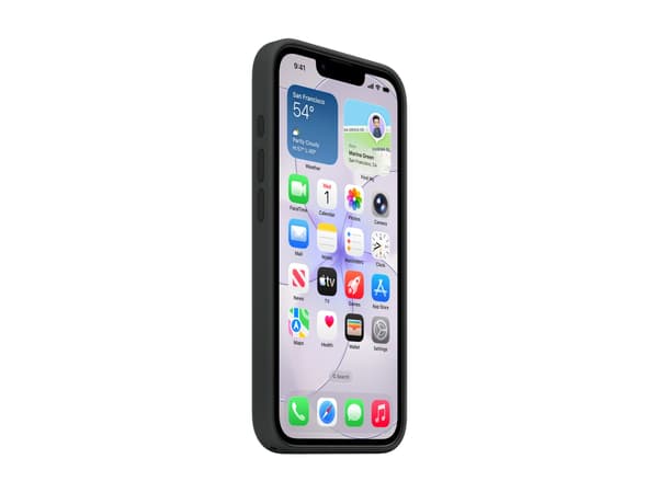 Apple Skal Silikon svart svart