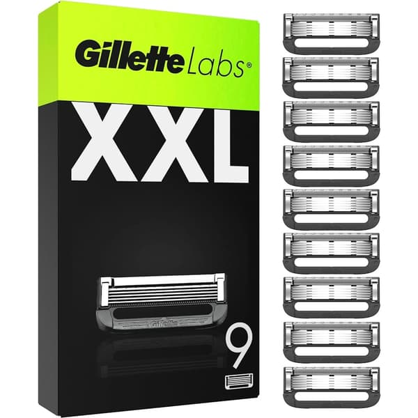 Gillette Labs Barberblade, 9 st.