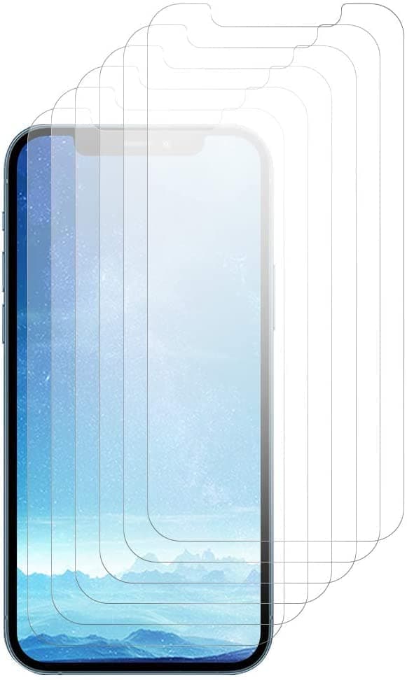 6-pack Skärmskydd för iPhone X 2,5"