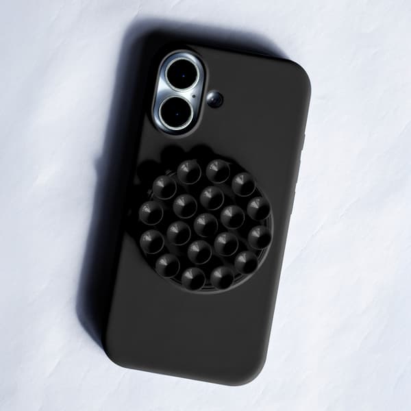 Silikonfodral för iPhone 16 Pro 6,3\" svart