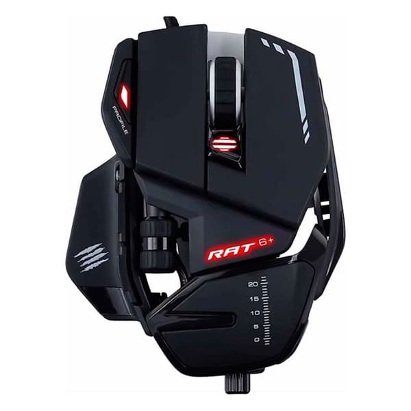 Mad Catz R.A.T.6 Optisk Kabling svart