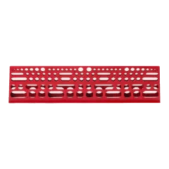 Tool Rack (6 x 24" 1/8" x 2 3/4") - Red