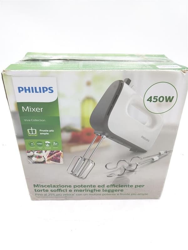 Philips Viva Collection HR3740 Håndmixer vit/kashmeregrå