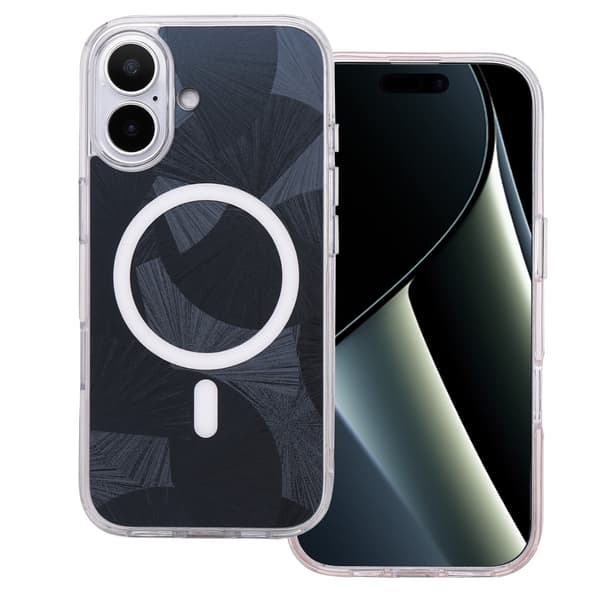 Flash Mag skal för iPhone 17 svart svart