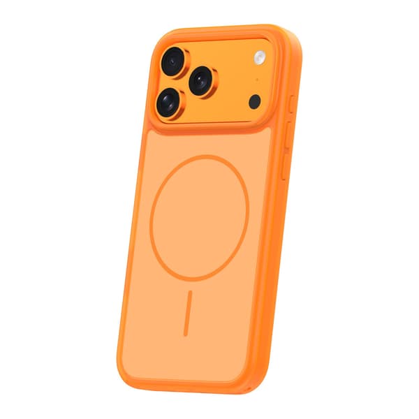 Frame Thin Mag-fodral för iPhone 17 Pro Max 6,9\" / 18 Pro Max 6,9\" orange
