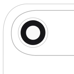 Bakre kameralins (endast glas) med lim för iPhone Air (Eftermarknad Plus) (10-pack)