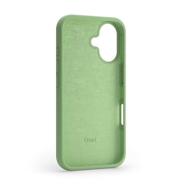 Etteri Silikonskal för iPhone 16 Plus ljusgrön grön