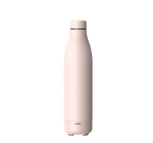TERMOS MED TRÅDLÖS högtalare 500ML RB-M5 BLUETOOTH 5 0 rosa / rosa blå