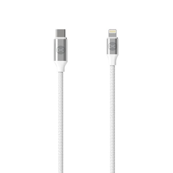 Forever MFI-kabel USB-C - Lightning 1,2 m 3A 20W WHP12321 vit