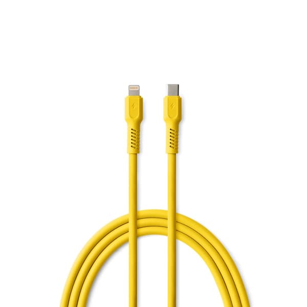 COLORUM-kabel USB-C - Lightning 1,8m 2,4A CK12-CL-05 xYellow gul
