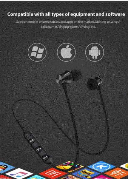 2 st bluetooth hörlurar