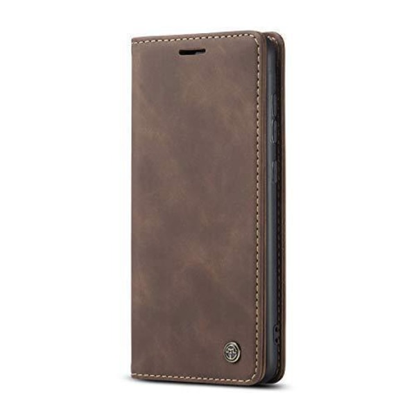 CaseMe 13 Läderfodral  för Samsung  note 20 mörkbrun Brown