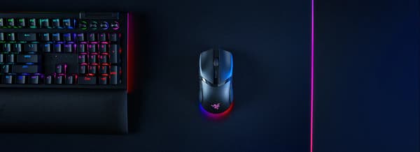 Razer Cobra HyperSpeed Optisk trådlös svart