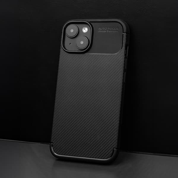 Carbon Black-fodral för iPhone 16 Pro 6,3\"