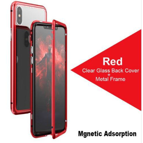 magnetisk glas bakfodra för iPhone Xs max