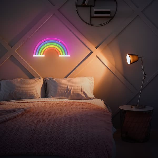 Neon LED-ljus RAINBOW 5 färger FLNE14X Forever Light