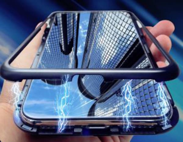 Magnetisk iphone X/Xs skall blå Blue