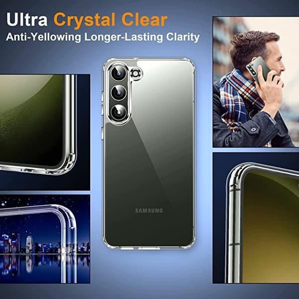 mjuk silcon fodral för Samsung S23