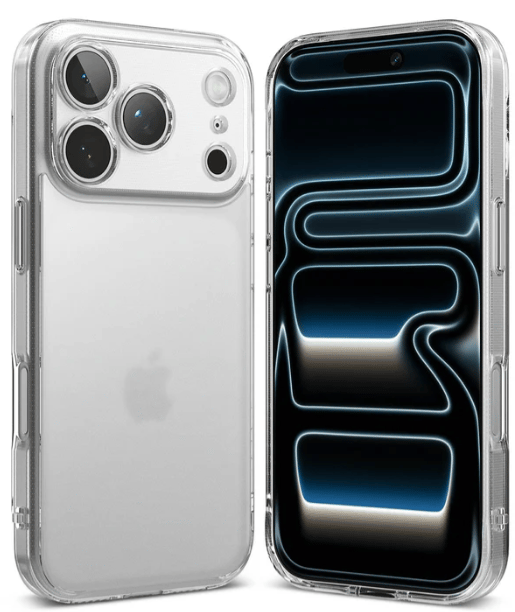 Slimmat silikonskal 1 mm – Transparent – iPhone 17 Pro Max transparent