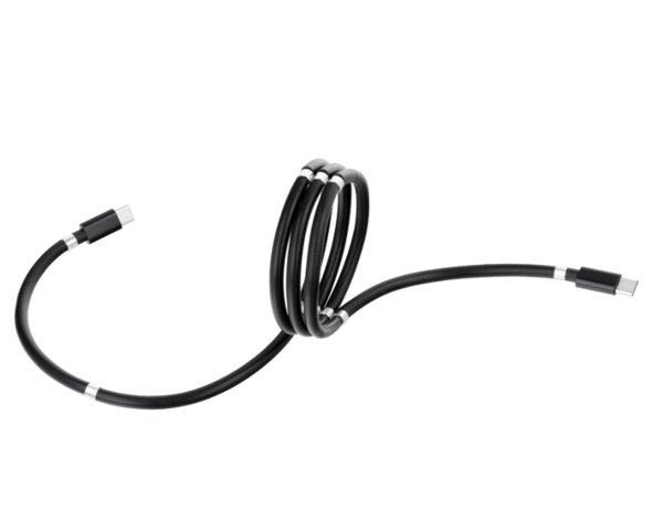 Kabeltyp TypC- C magnetisk kraftleverans vit