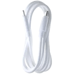 Micro USB till USB-C laddningskabel (1m, 3ft) (vit) (bulkförpackning, generisk) vit