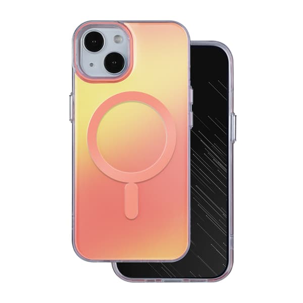 Tecto Shield Aurora-fodral för iPhone 15 6,1\" rosa