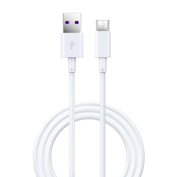 Devia kabel Shark EC306 USB - USB-C 1,5 m 5A vit vit