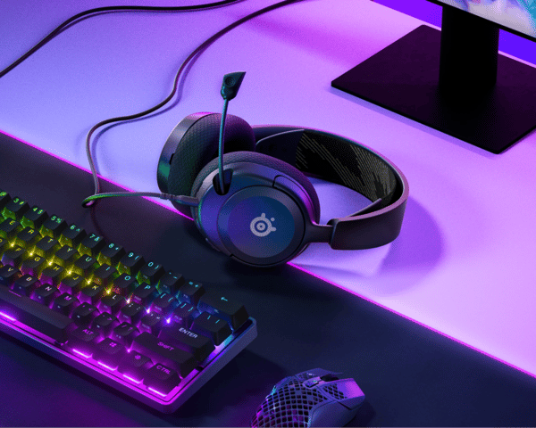 SteelSeries Arctis Nova 1 Kablet hörlurar svart