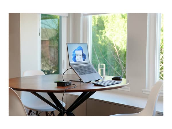 Kensington Multi-Device Dual Wireless Compact tangentbord Saks trådlös Pan Nordic