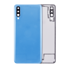 Baksidesglas för Samsung Galaxy A70 (A705 / 2019) (Eftermarknad Plus) (Blå) blå