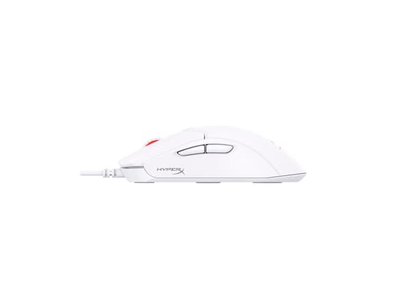 HyperX Pulsefire Haste 2 Optisk Kablet vit vit