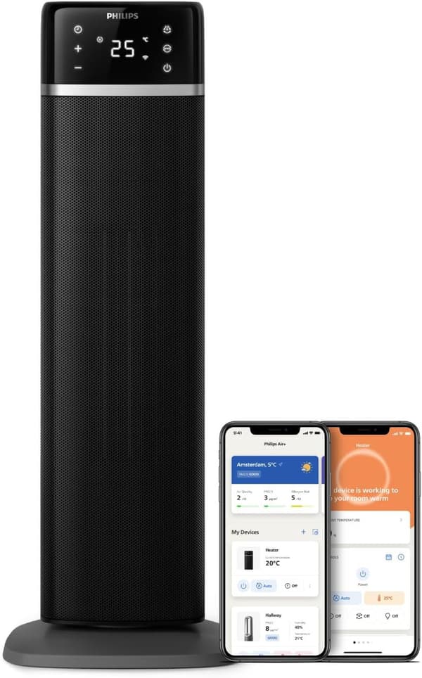 Philips Series 5000 CX5120 Köler bläser/varmer Grå