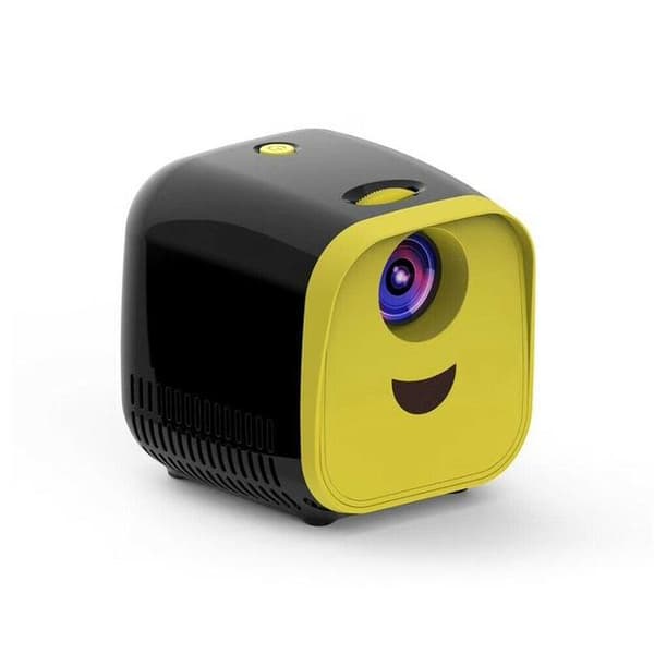 Mini LED projektor 1000 Lumen Yellow
