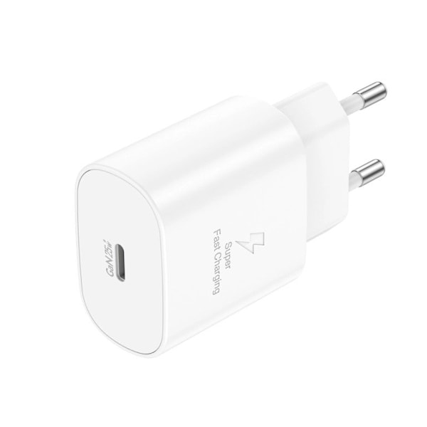 25W snabbladdare för iPhone 15,16 med kabel vägladdare med 2 m kabel