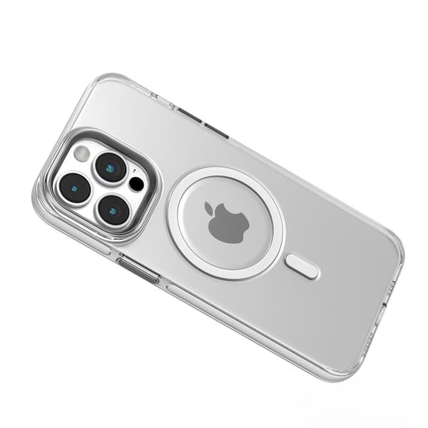 Comma case Crystal Mag för iPhone 15 Plus transparent