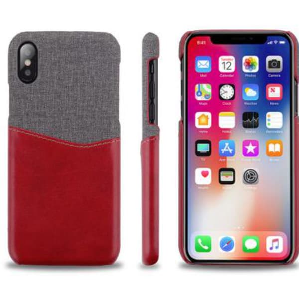 Iphone X fodral med Kortplats