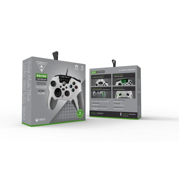 Turtle Beach Recon Controller Controller PC Microsoft Xbox Series S Microsoft Xbox Series X Microsoft Xbox One svart Grå vit