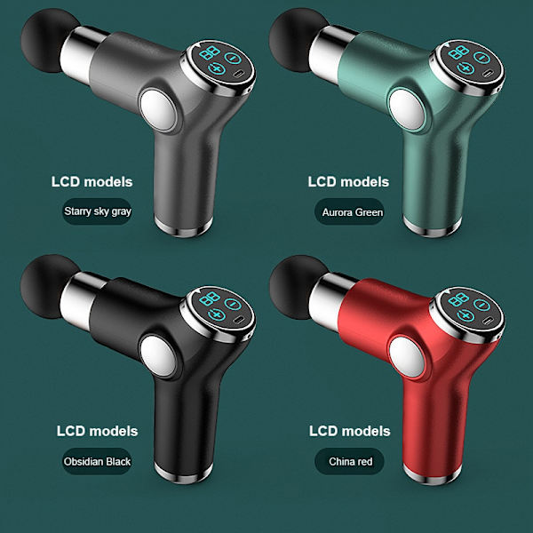 Mini Massage pistol|röd