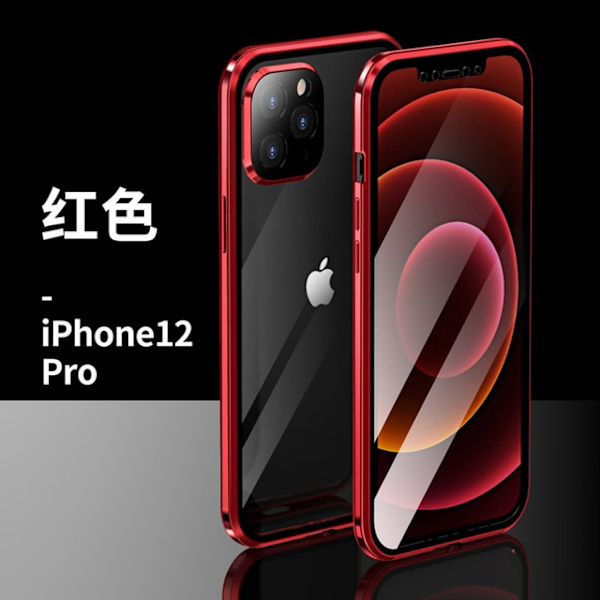magnetfodral för iphon 12 pro max blå