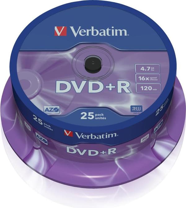Verbatim 25x DVD-R 4.7GB