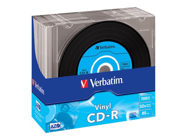 Verbatim Data Vinyl 10x CD-R 700MB