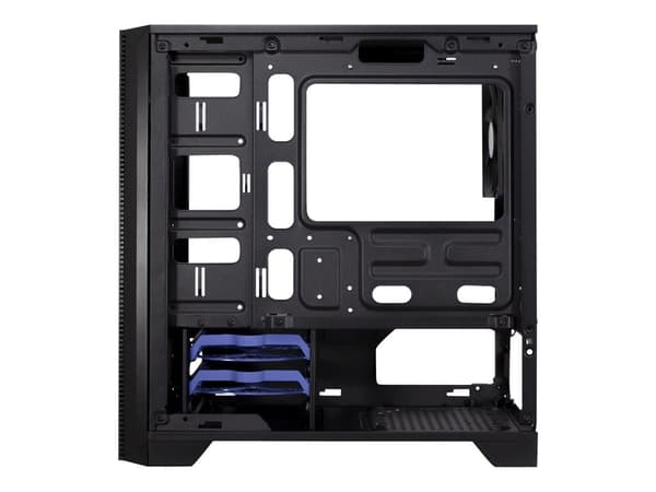 Inter-Tech H-606 Tower Micro ATX svart svart