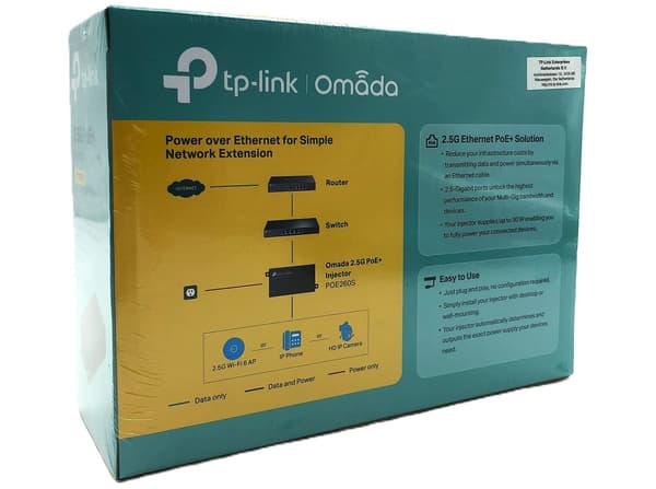 TP-Link TL-POE260S V1.6 30Watt