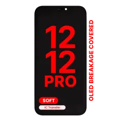OLED-enhet för iPhone 12 / 12 Pro (Eftermarknad Pro: XO7 Soft)