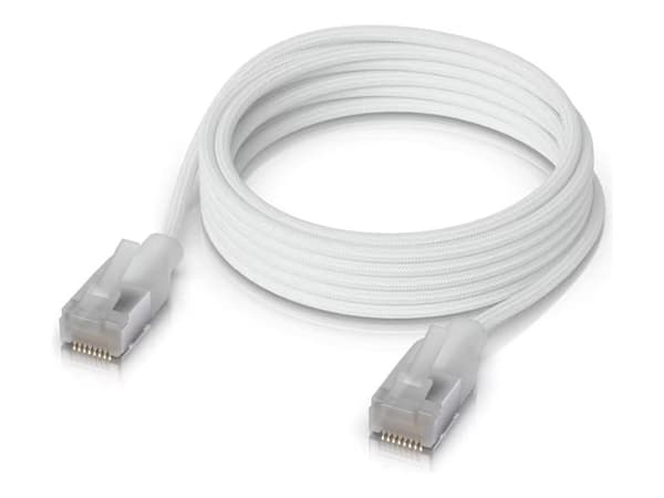 Ubiquiti UniFi CAT 6a Afskärmet 2m Patchkabel vit vit