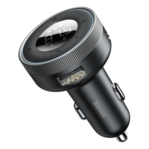 Baseus sändare FM Enjoy Bluetooth MP3 billaddare svart